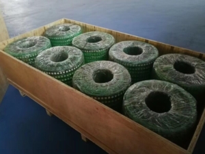 revestimiento cerámico para poleas de transportador